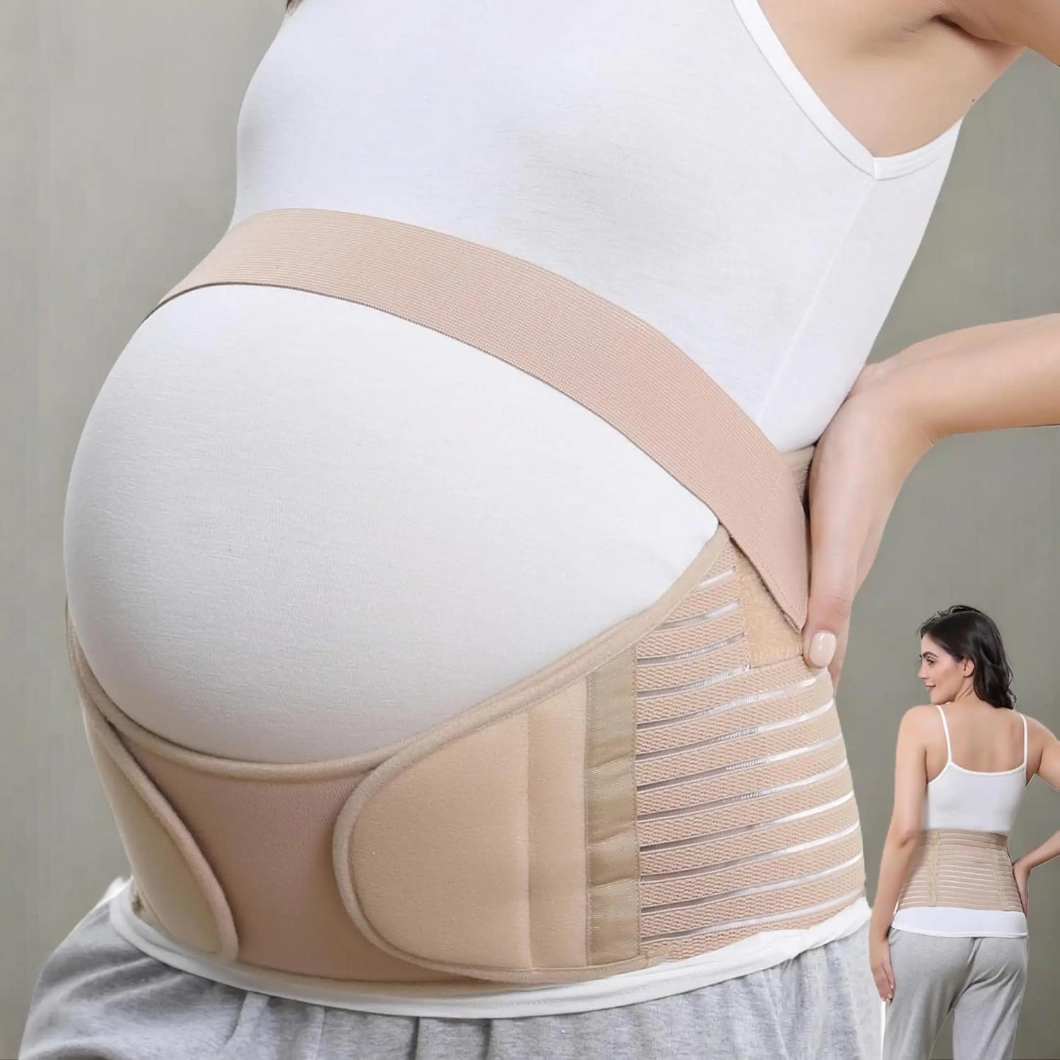 Pregnancy Belly Band Adjustable, Plus Size Comfort, Essential Maternity Item, All Stages of Pregnancy