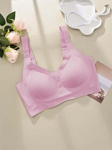 4-Pack Women's Wireless Bra Set, Adjustable Strap Comfortable Fit, Soft & Breathable Fabric, Perfect for Daily Wear, Ladies Underwear Essentials