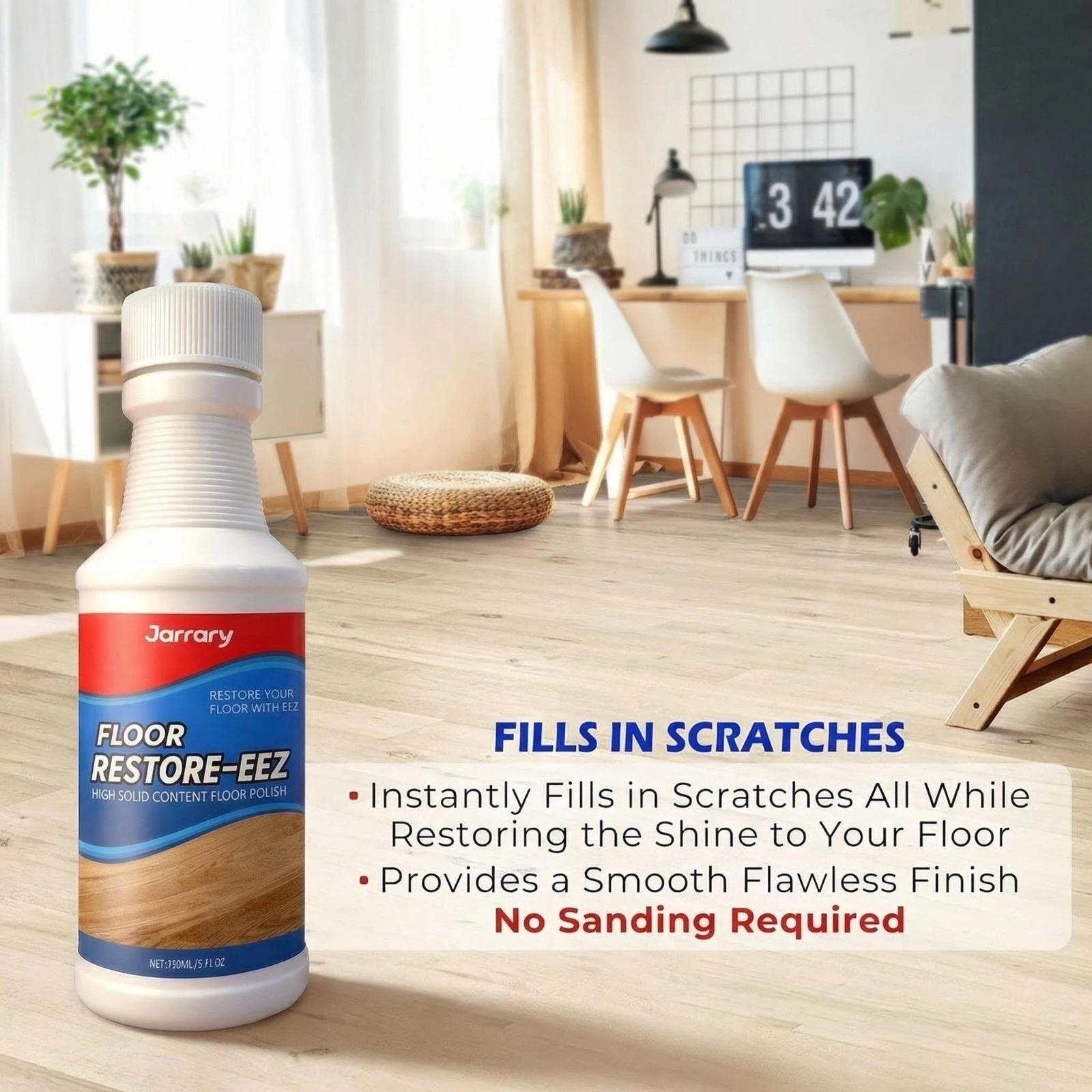 Ultimate Floor Restorer & Polish - Revitalize, Protect, Shine Wood, Laminate, Vinyl, Bamboo, Slate, Terracotta & More