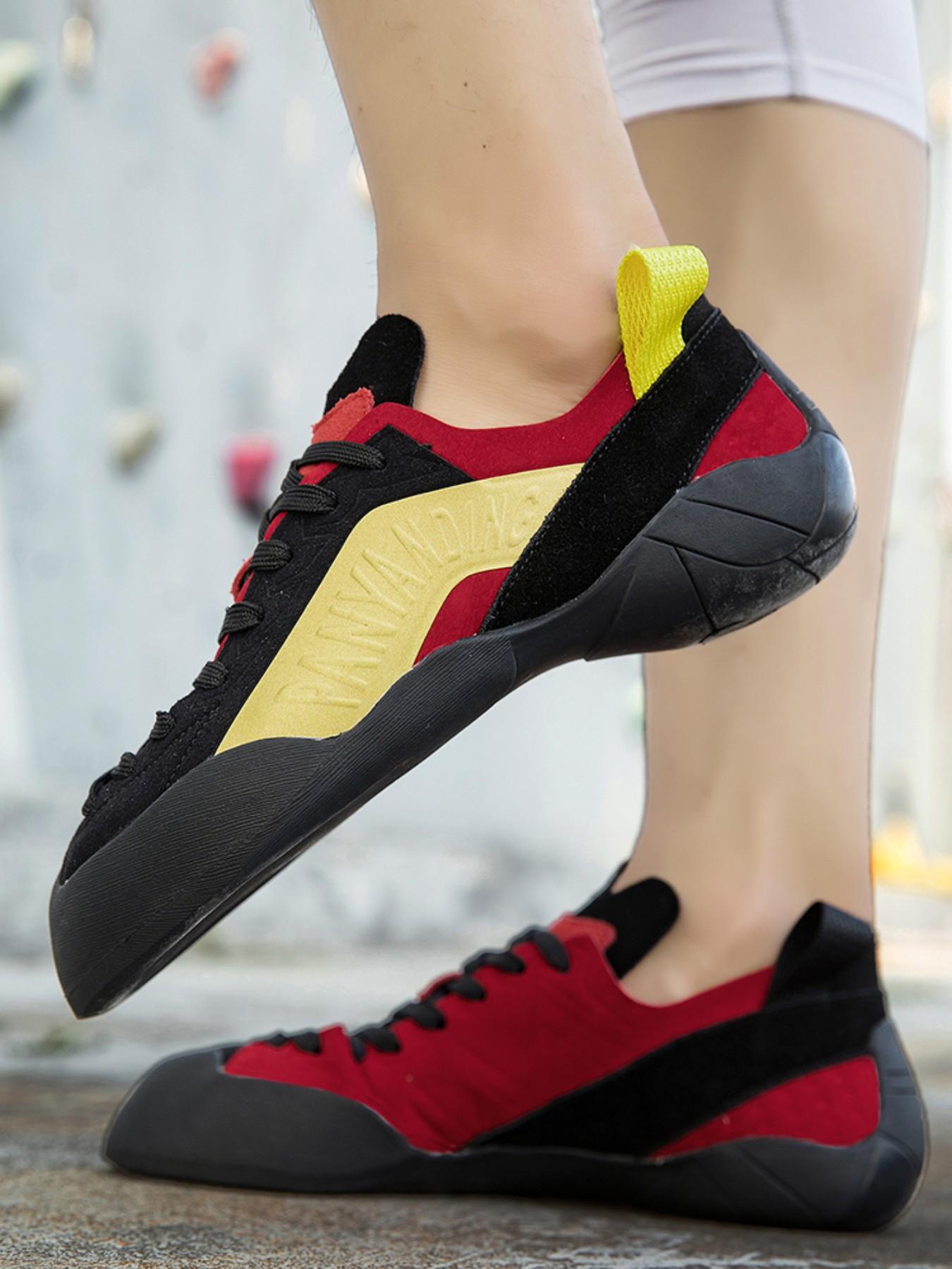 Professional Climbing Shoes, Bouldering Shoes, Indoor Training Shoes, Beginner Friendly, Youth Adult Unisex, Rock Climbing Gear