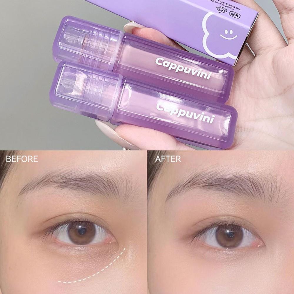 Cappuvini Concealer Liquid, Strong Coverage for Acne Scars, Dark Circles, Redness, Lightweight and Flawless Finish, Daily Makeup Essential