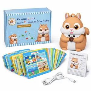 Portable Squirrel Shape Touch Pen, Multilingual Pronunciation Learning Pen, Educational Digital Device, Early Education Products
