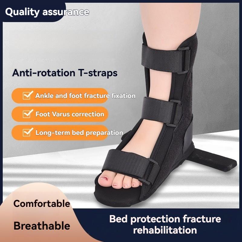 Adjustable Ankle and Calf Brace, Ankle Protective Compression for Adults and Kids, Effective Support for Sprains and Fractures, Prevents Ankle Rolling and Inversion