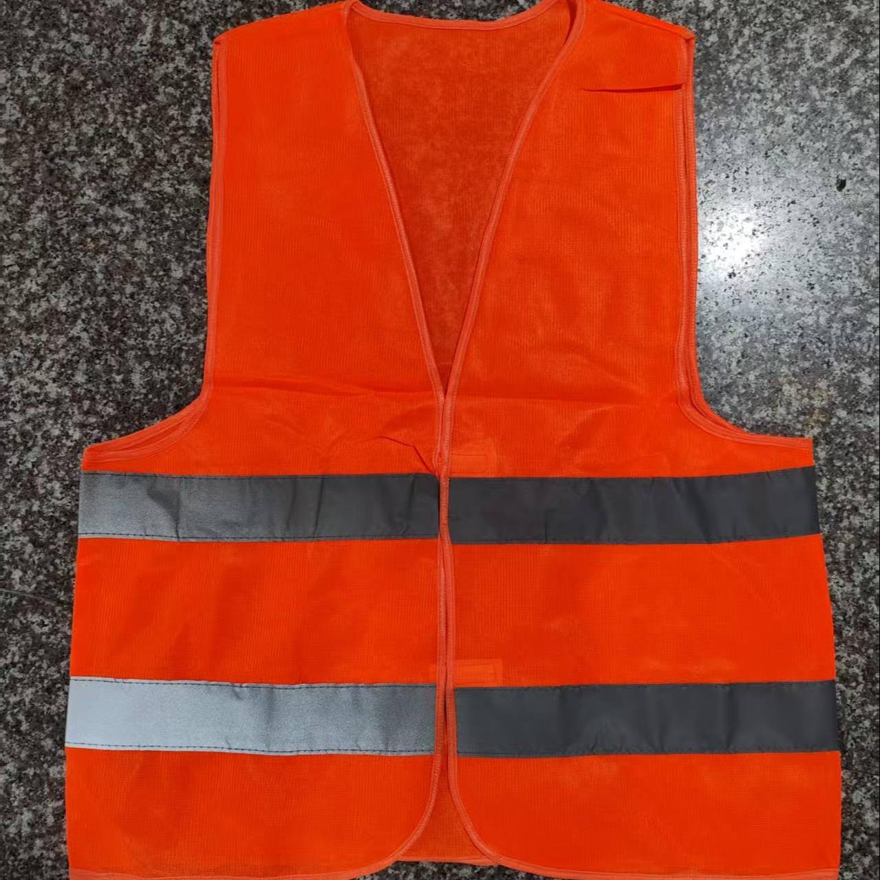 High Visibility Reflective Safety Vest for Men and Women, Durable Cotton Blend, Ideal for Construction Sites and Outdoor Activities