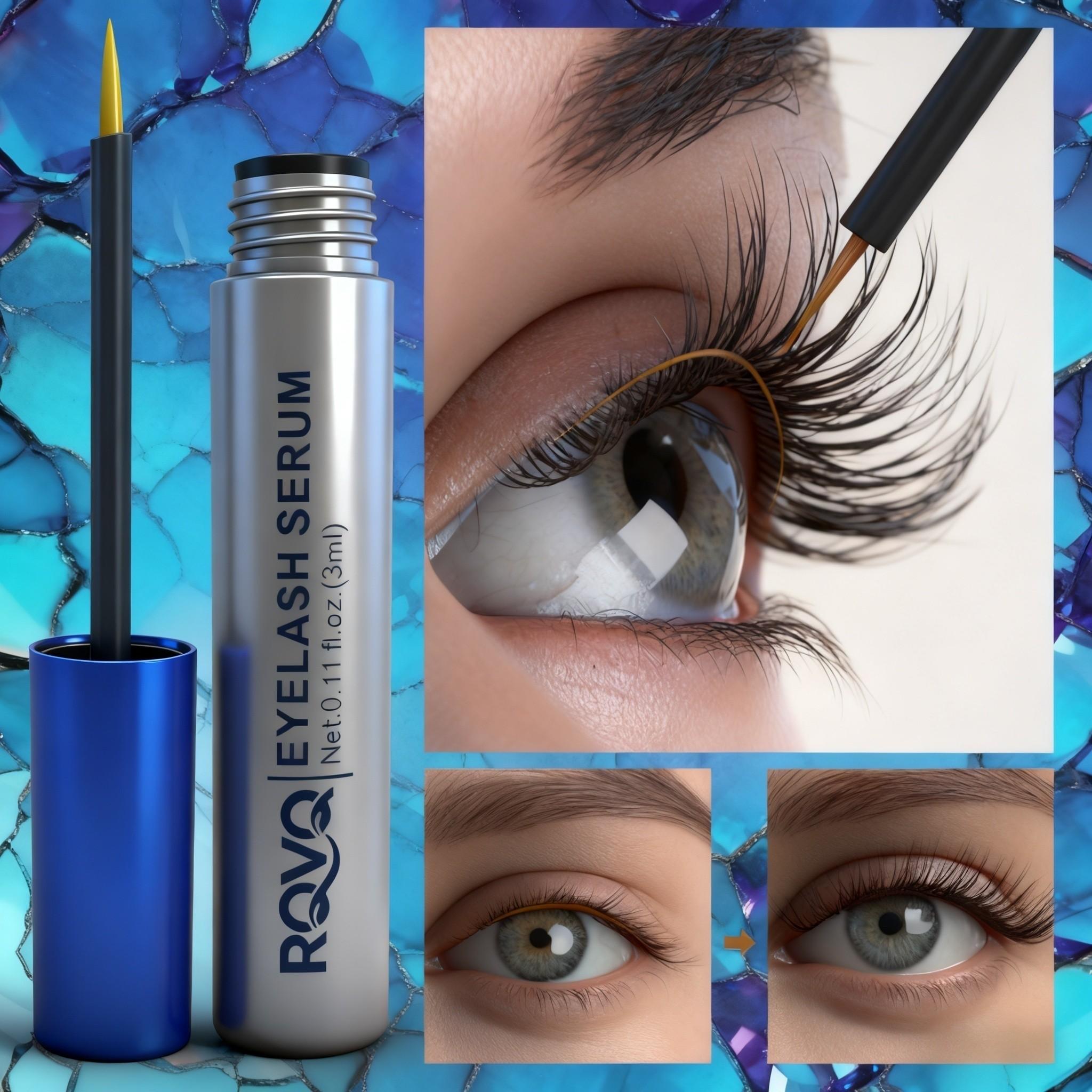 Lash Essence Liquid, Quick-Acting, Long-Lasting, Natural Ingredients, Enhances Lashes & Brows, Daily Use, Safe & Effective, Gift for Women