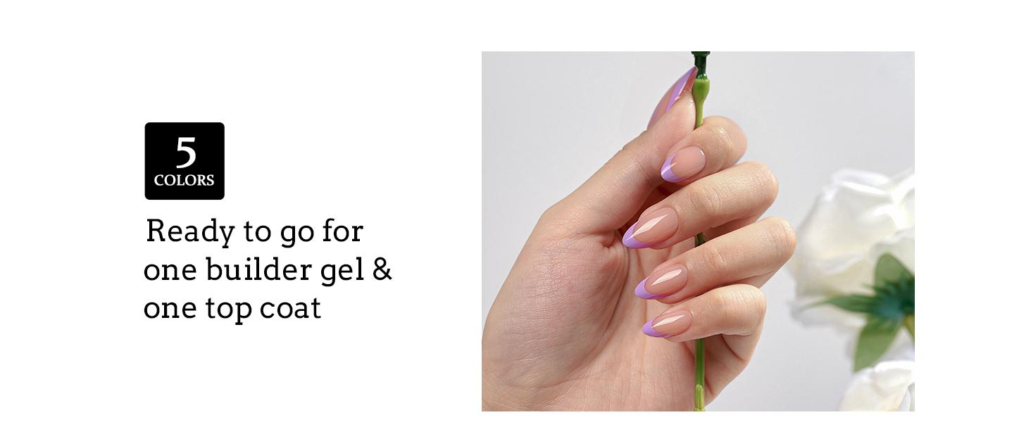 BTArtboxnails XCOATTIPS French Tips - 150pcs Brighter pastel Press On Nails Square or Almond or Coffin, Brighter pastel Short Fake Nails, Soak Off Soft Gel Acrylic Nail Extensions