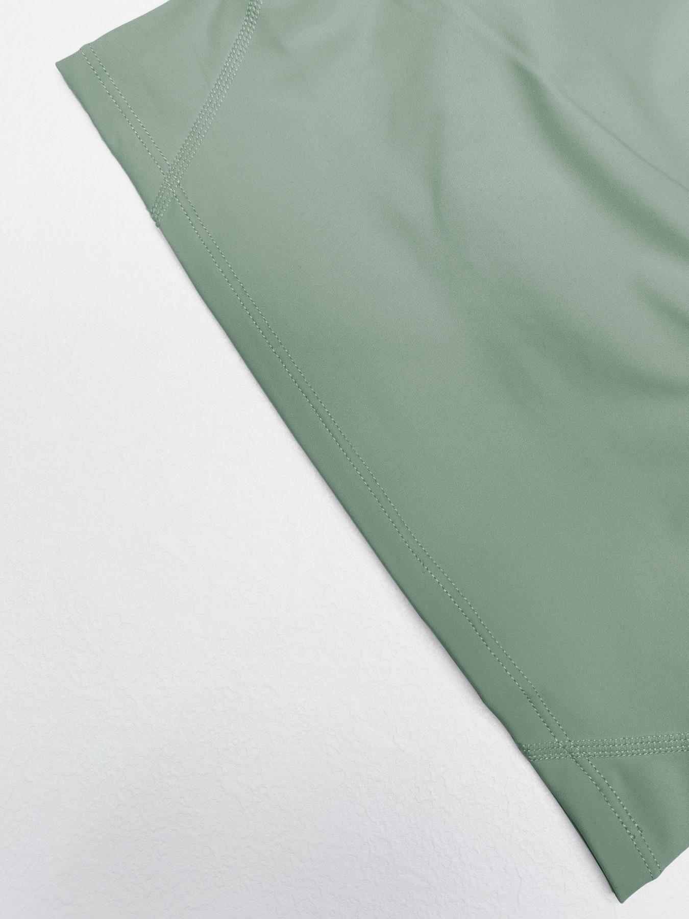 Women's Solid Sports Bra, Sporty Wide Strap Lingerie Top for Tennis Pickleball, Gym Clothes, Women's Athletic Clothing for Indoor Outdoor Wear