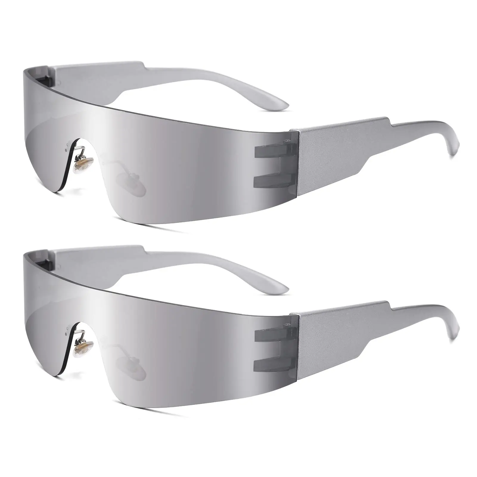 B2 Silver / Silver Mirrored + Silve