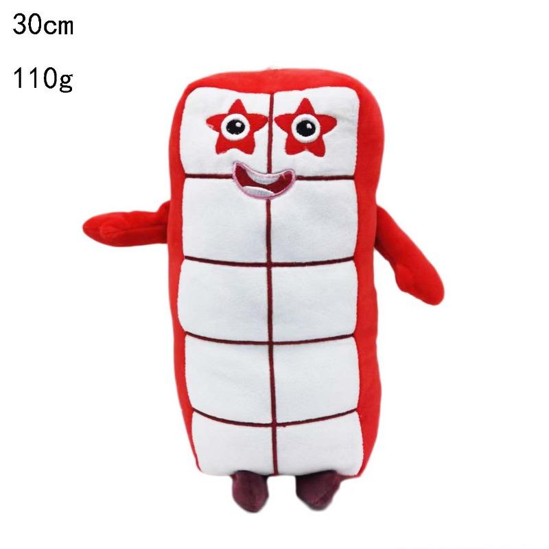 Doll Numberblocks digital building block plush toy early childhood doll cute