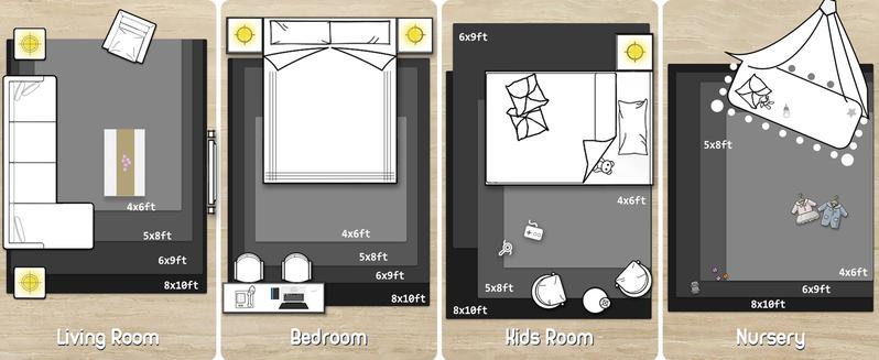 【Deals for You Days】Tie-Dyed Fluffy Shag Rug Area Rugs for Living Room Nursery Dorm Anti-Skid Soft Modern Plush Aesthetic Room Decor Floor Protection