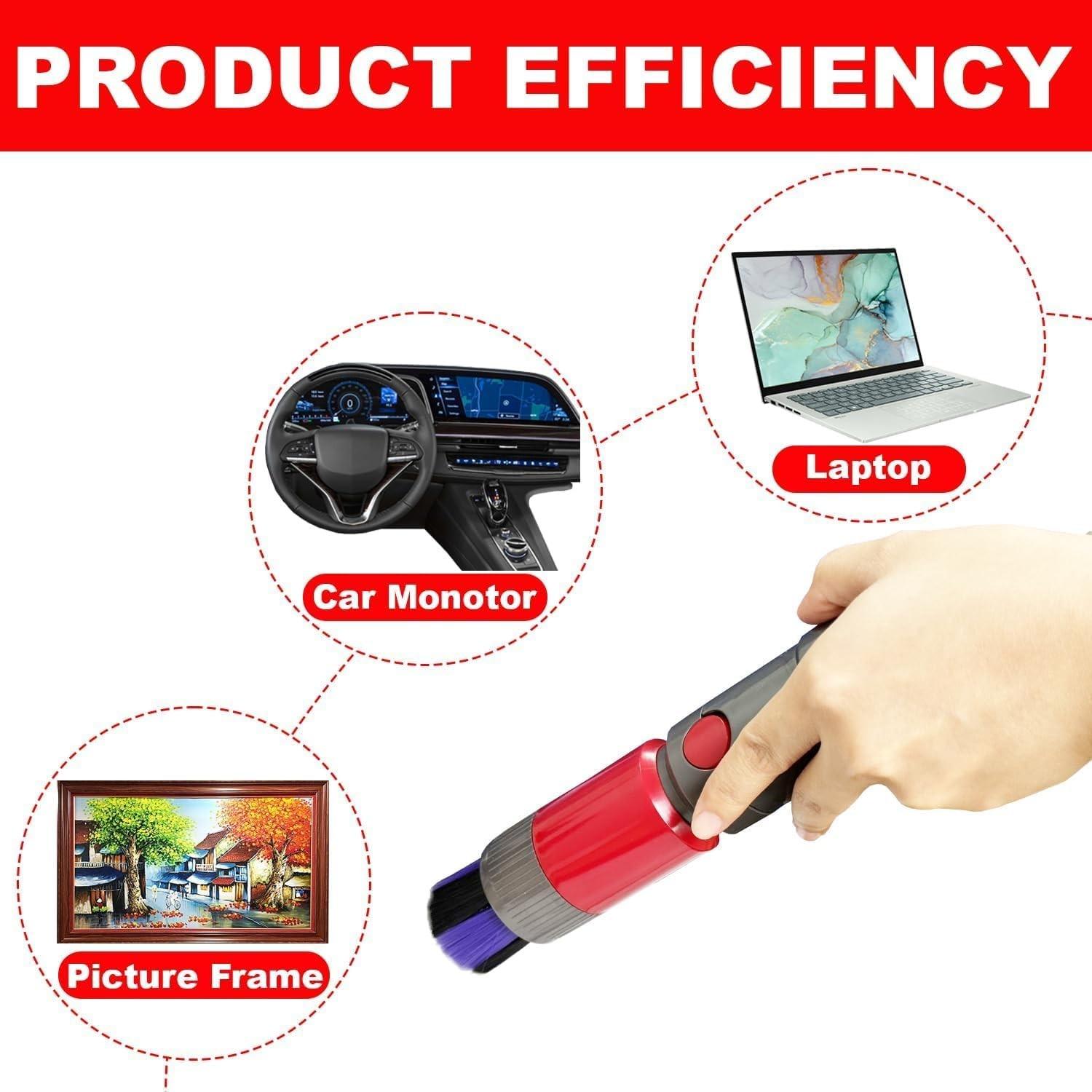 Wireless Standing Vacuum Cleaner Attachment for Hardwood Floors, Compatible with V7 V8 V10 V11 V15 Models, Cleaning Head Accessory