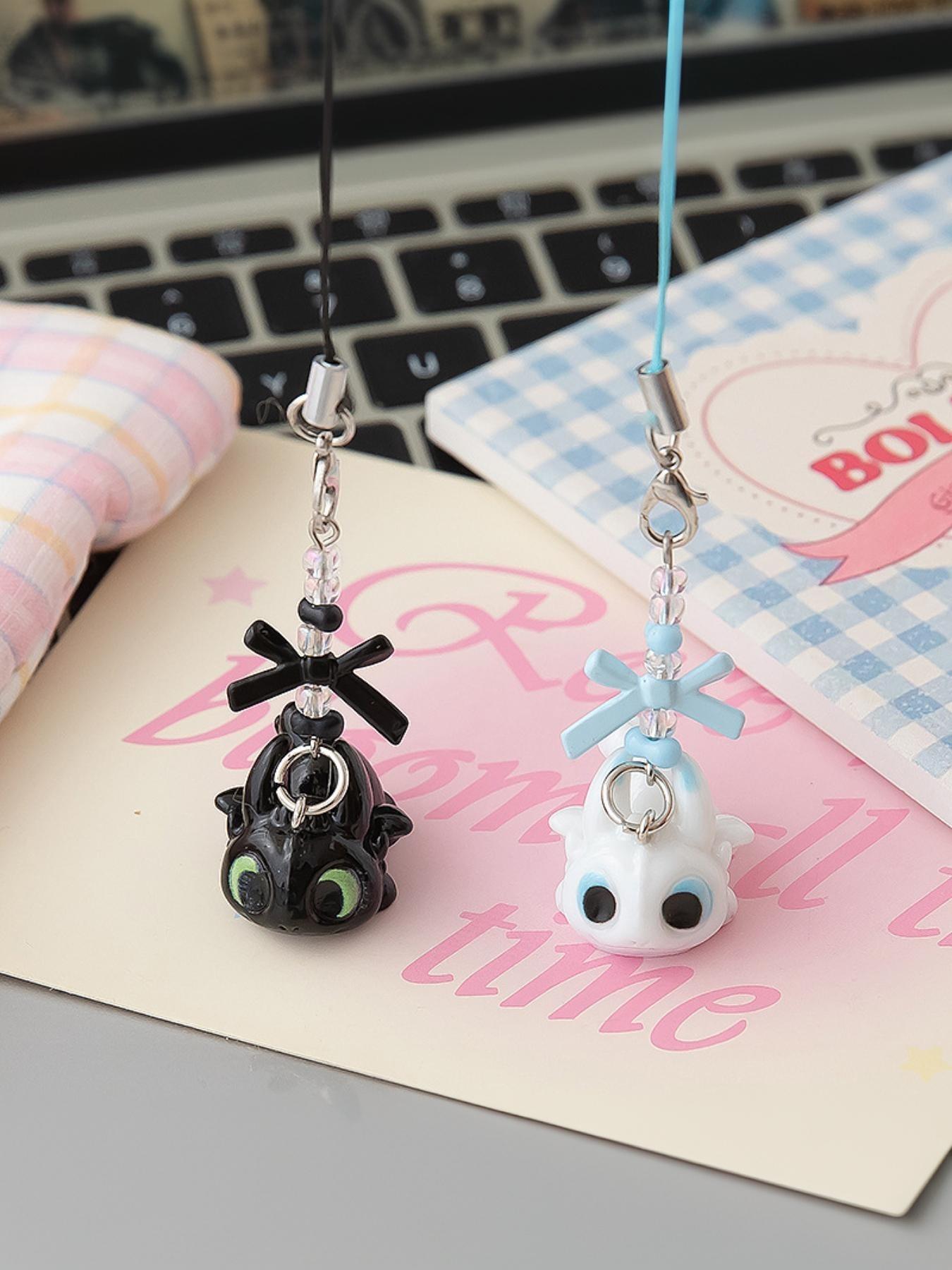 Creative small gift Toothless Light-Up Couples Phone Chain How to Train Your Dragon Figurine Bag Pendant