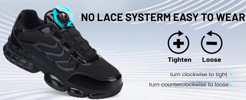 Steel Toe Shoes for Men Women Indestructible Work Shoes Lightweight Steel Toe Sneakers Women Safety Shoes Puncture Proof Composite Toe Shoes