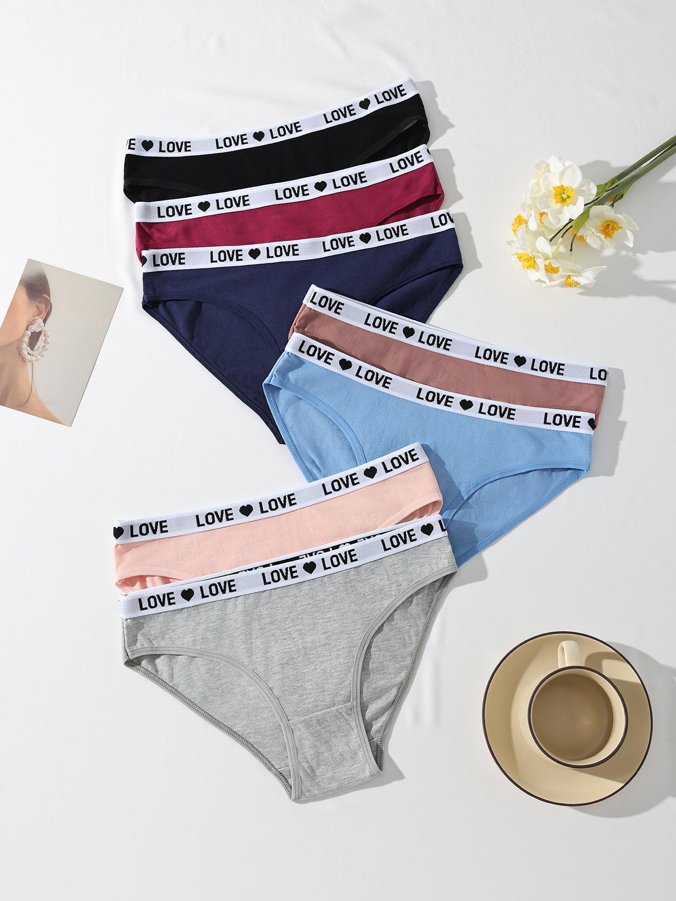 HOTCOM Women’s Athletic Activewear Seamless Panties 7-Pack – Mid-Waist Full-Coverage Cotton Blend Lingerie for Everyday Womenswear (S-XL)