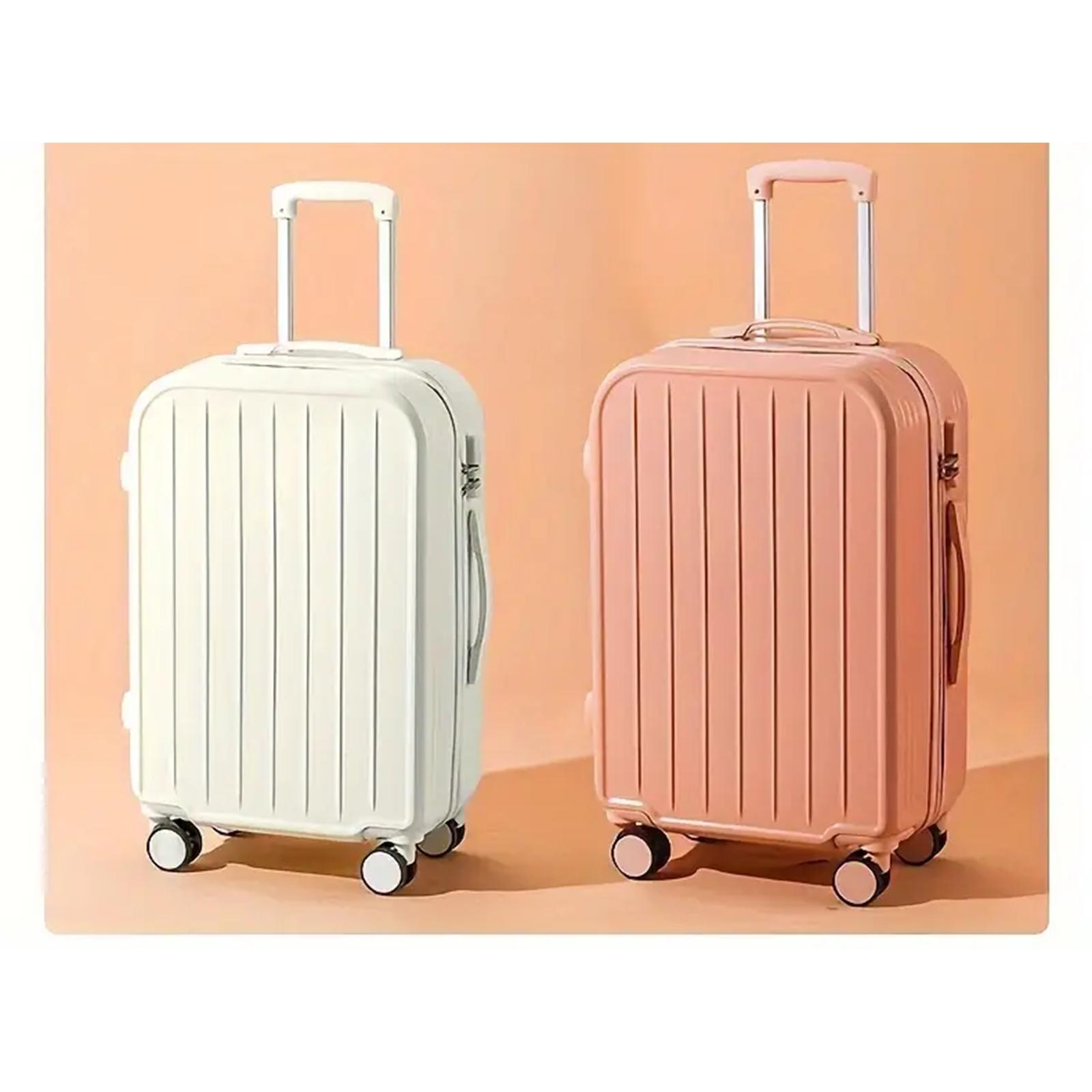 NLDD 20-inch 2 Piece ABS+PC Hardshell Luggage Set in Classic Design, Elegant and Durable Suitcases, Luggage with one handbag set, Cabin Size Travel Essentials Luxury