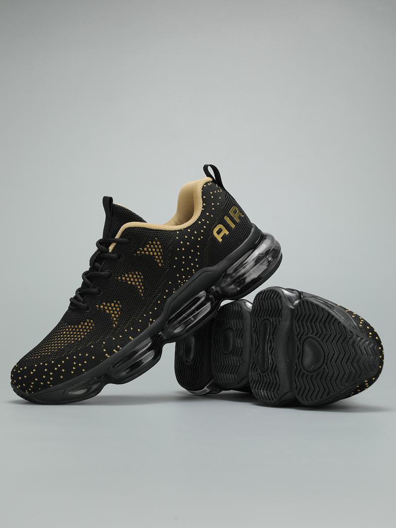 Mens Lightweight Breathable Air Cushion Running Shoes for Treadmill Wear,Cushion Casual Mesh Walking Fashion Sneakers for Daily Wear,Tennis Breathable Sport Gym Fitness Cross Trainers Runner Training Athletic Sports Shoes