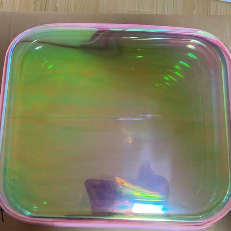 Colorful Storage Box Set, 3/6 Large Capacity Zip Storage Bags, Travel Cosmetic Bags for Travel & Home, Waterproof and Stackable Organizers for Make-Up, Snacks, Office Supplies