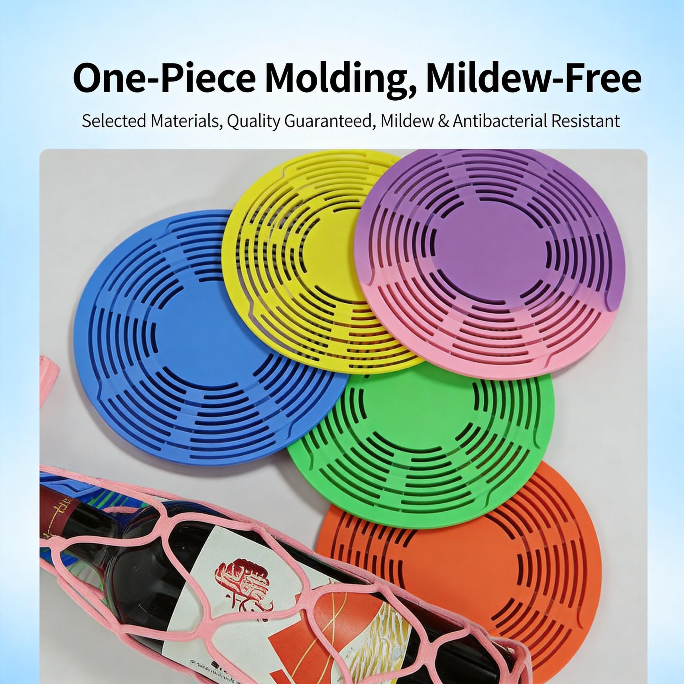 Foldable Portable Wine Bag, Tea Canister Silicone Storage Bag, Breathable Mesh Pouch, Insulation Pad, Convenient Organizer