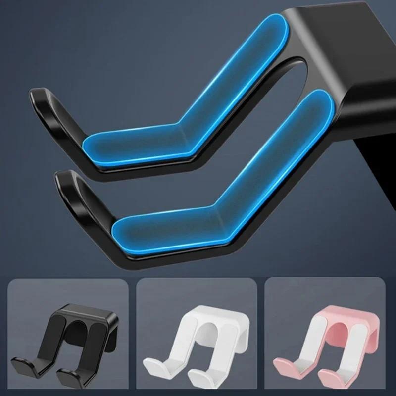 1PC Wall Mounted Game Controller Bracket, No Punching Required, Controller Storage Rack, Gamepad Headphone Headset Hanging Bracket Hanger