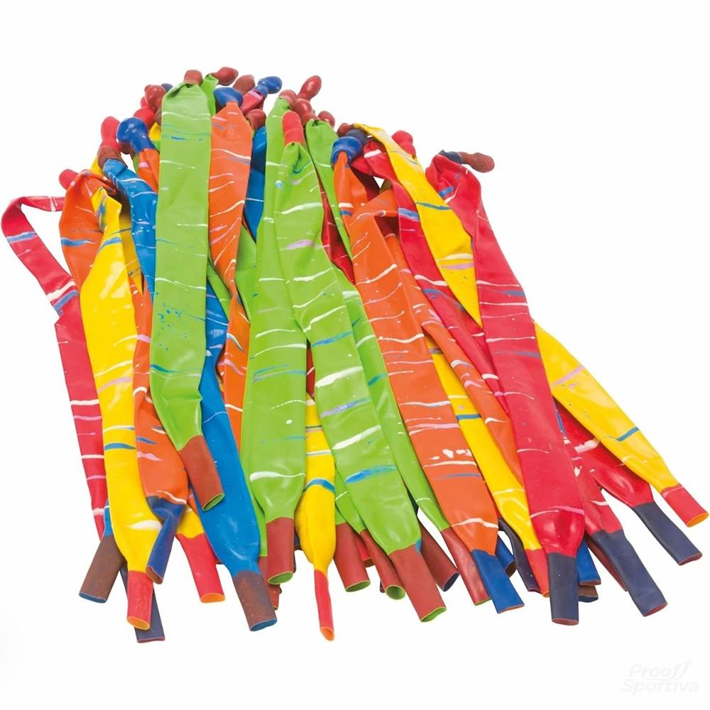 Pack of 100 rocket balloons with pump, party set, watch these rocket balloons soar through the sky