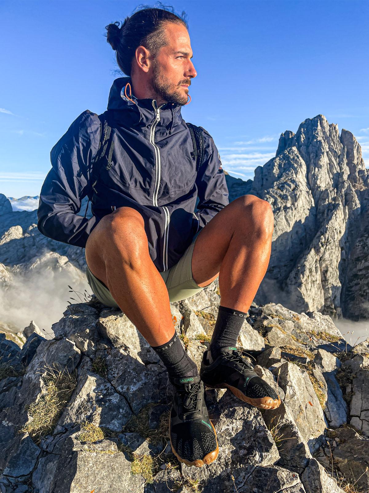 Saguaro Vitality III - Men's and Women's Khkai/Black/Yellow Barefoot Shoes Flat Heel Ground zero contact Runner  Sneakers men sneakers Casual Comfortable Outdoorfun