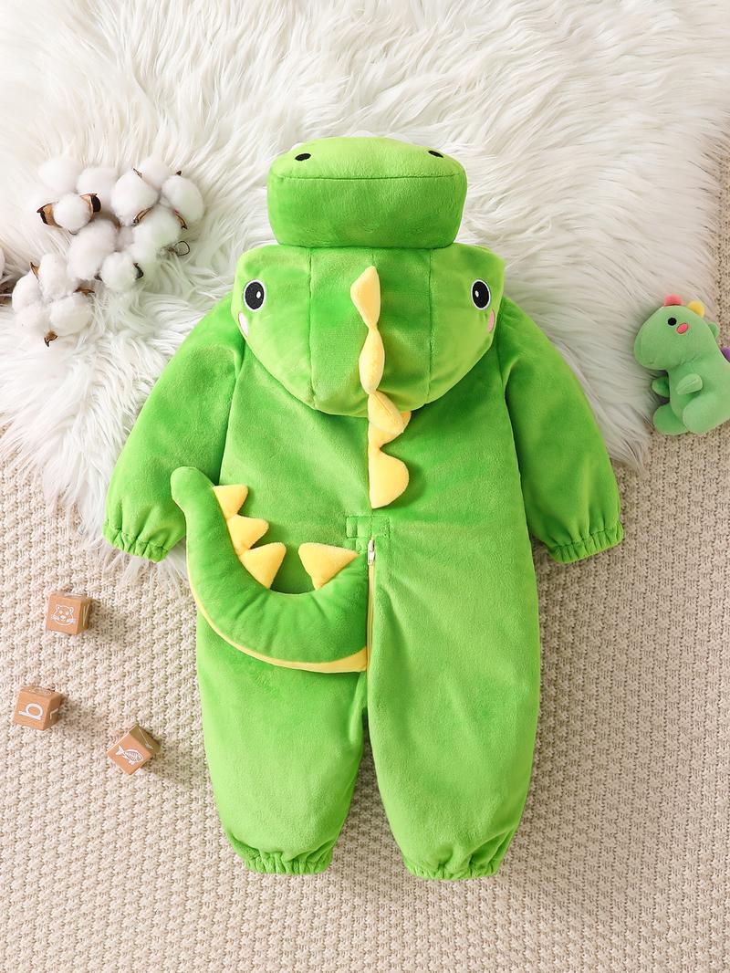 Halloween Baby Dinosaur Costume, Unisex Dinosaur Onesie Halloween Role Play Costume Theme Party Halloween Baby Dinosaur Costume, Unisex Dinosaur Onesie Halloween Role Play Costume Theme Party