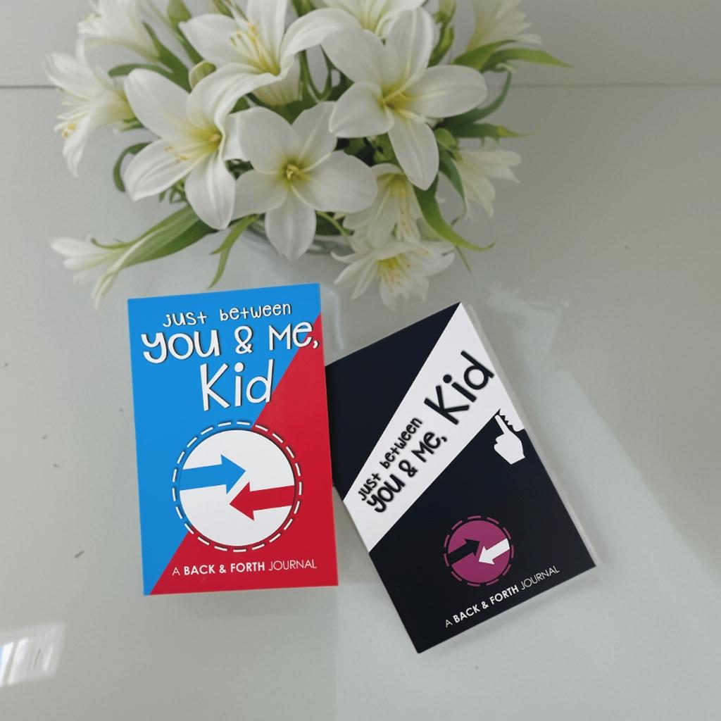 Just Between You & Me, 1 Count Kid: A Back & Forth Journal Between Grown-up & Kid, Home Notebook for Education, Self Improvement Journal