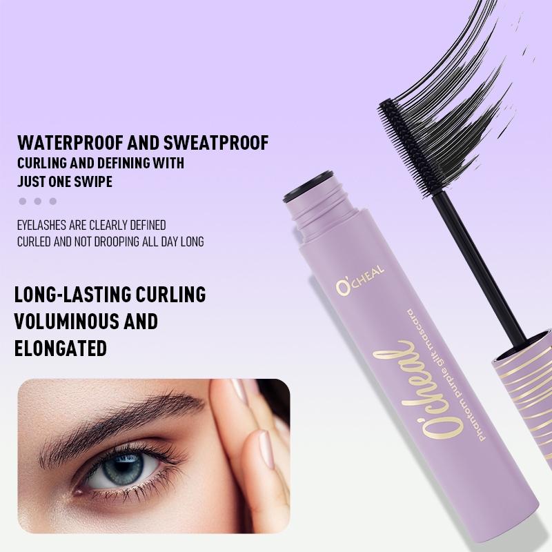 Waterproof curly Fluffy Lashes Mascara, Volume Lash, easy to apply, and durable for daily use