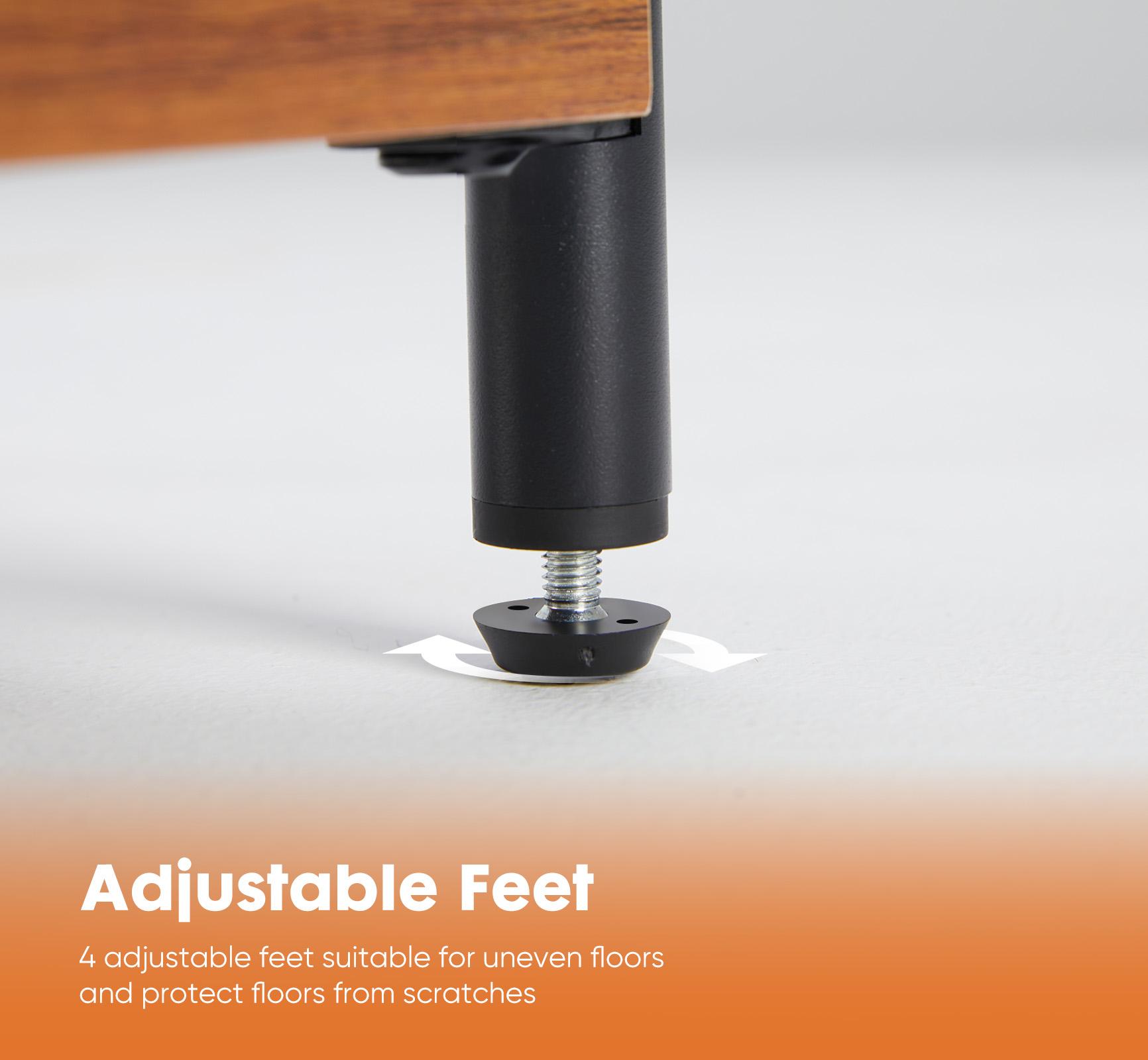 3 Layer Coffee Table with Adjustable Height Small Bedside Storage Shelf for Bedroom   Office Space Saving Entry Side Table Nightstand Mini Table Stylish Home Decor Modern Bedroom table