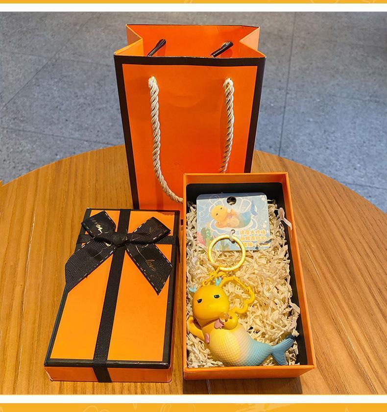 Kawaii Nailong Keychain Cartoon Anime Funny Milk Dragon Doll Keychain Backpack Pendant for Girlfriend's Birthday Gift