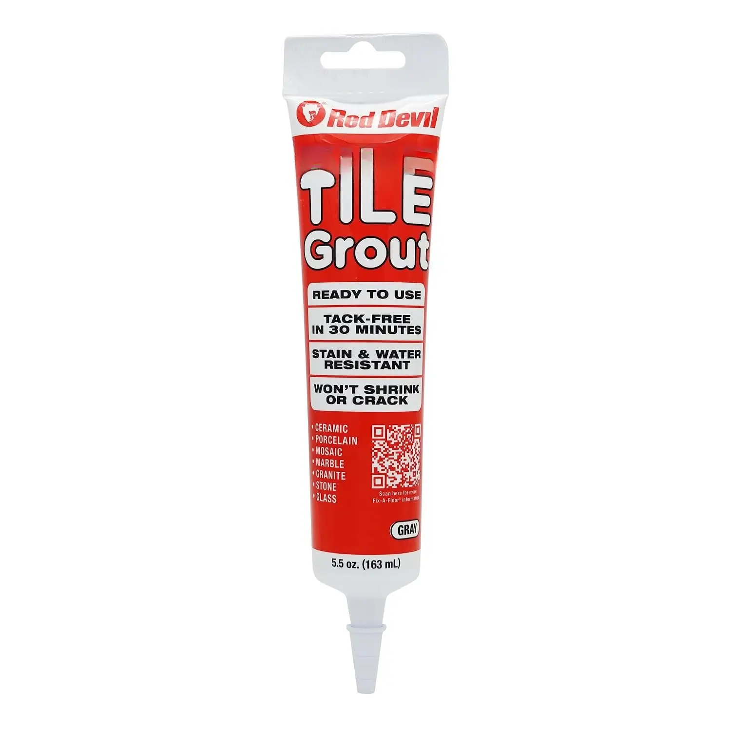 Tile Grout - Gray - 5.5oz. Squeeze Tube