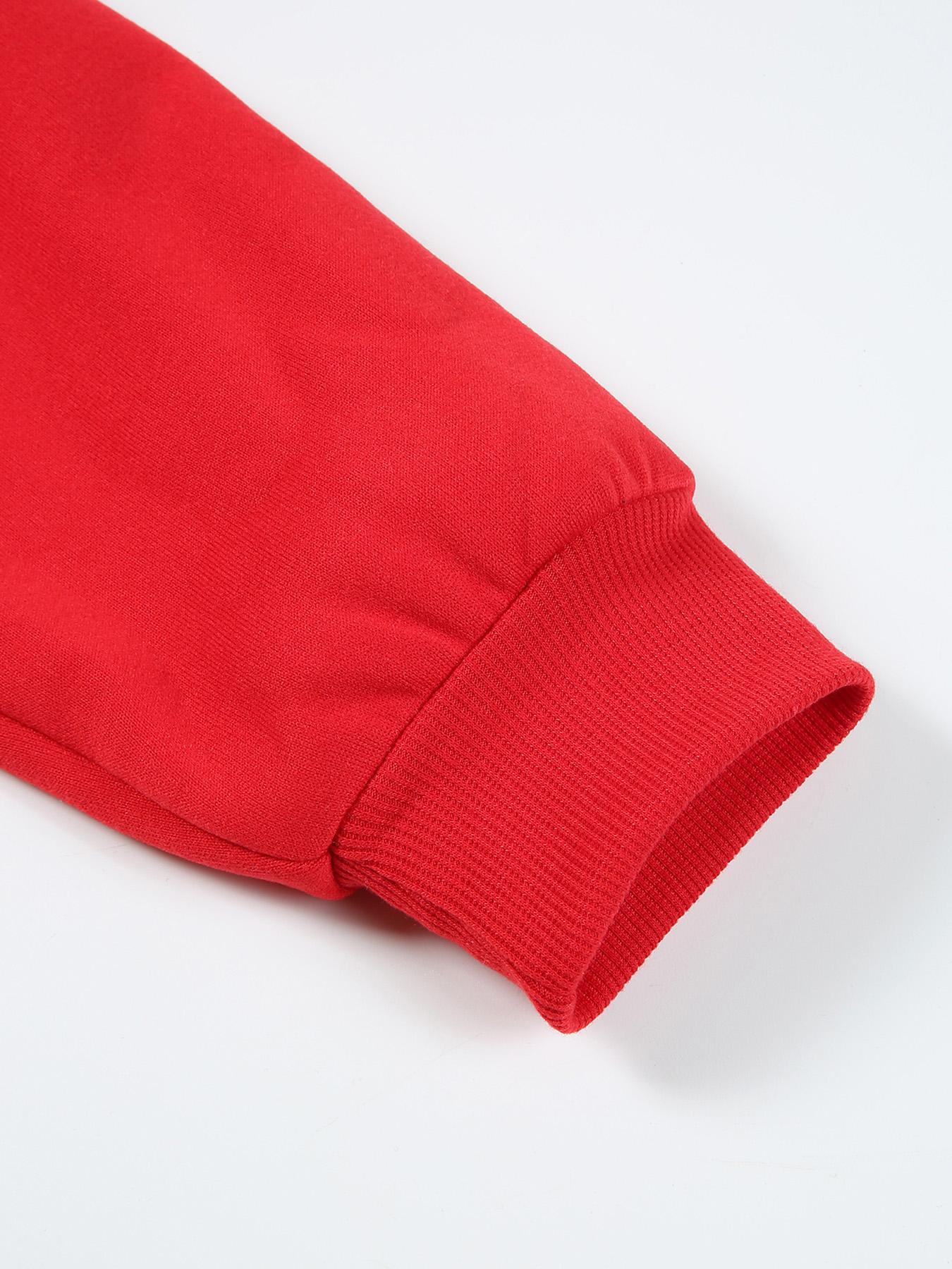 Trendy Solid Color Sports Sweatshirt, Teen Girls Casual Wear, Women's Daily Fashion, Comfortable Breathable Fitted Long Sleeve Pullover