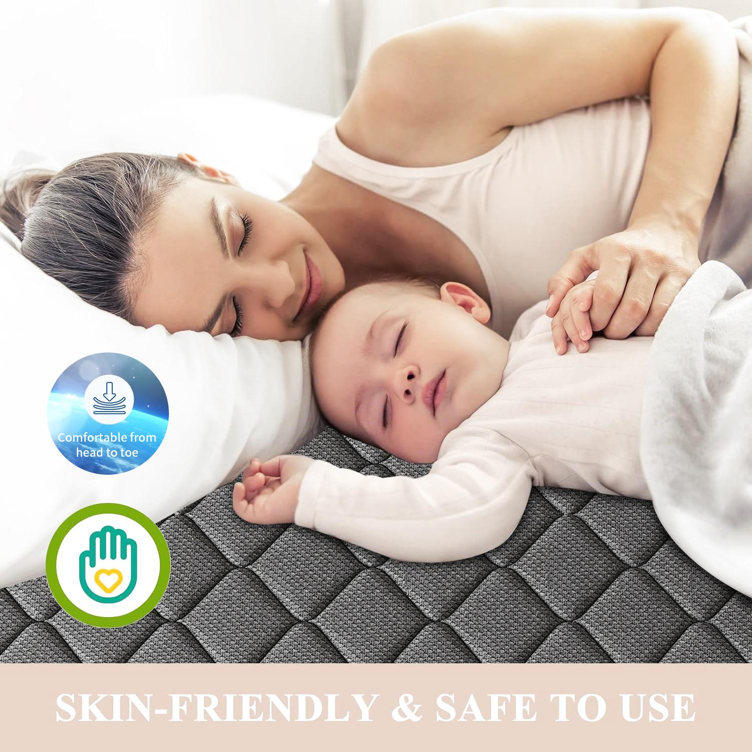 【MYDao】8/10/12/14 Inch Twin, Full, Queen, King Mattress Memory Foam And Spring, Hybrid MattressMedium Firmness, Lumbar Support, For Home Rooms Hotels, Boxed Halloween ChristmasGift Furniture Ergonomic mattress queen size mattress