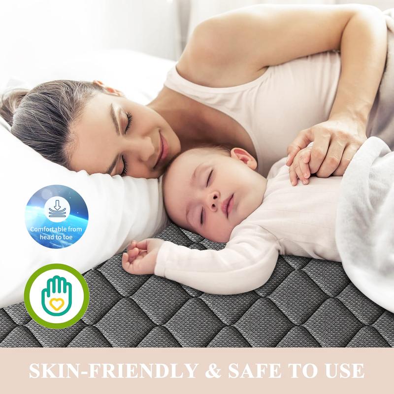 【MYDao】8/10/12/14 Inch Twin, Full, Queen, King Mattress Memory Foam And Spring, Hybrid MattressMedium Firmness, Lumbar Support, For Home Rooms Hotels, Boxed Halloween ChristmasGift Furniture Ergonomic mattress queen size mattress