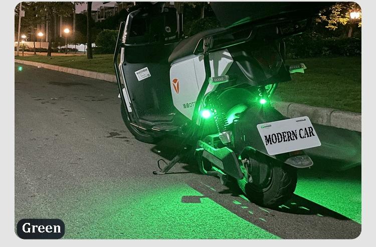 Wireless LED Strobe Lights RGB USB Charge IP65 Waterproof Anti-Collision for Car Motorcycle Drone & RC Aircraft Bike