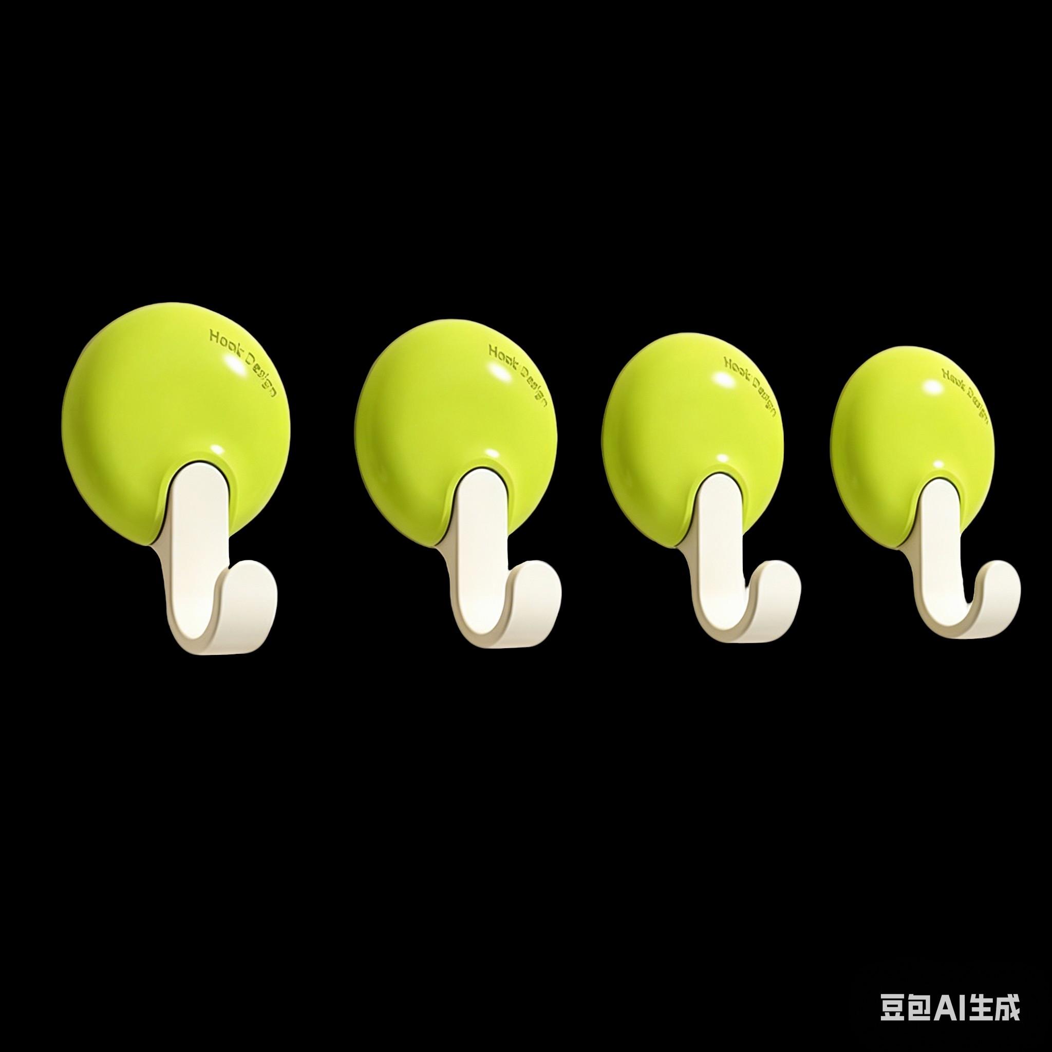 Multi-Functional Home Hook, Strong Adhesive Wall Mount, No Drill Bathroom Hook, Invisible Sticky Hook, Space-Saving Organizer