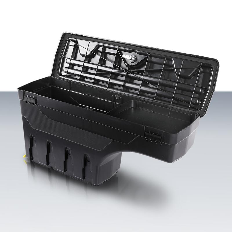 CROSSDESIGN Truck Bed Storage Tool Box Fit For 2019-2021 Dodge Ram 1500 Swing Case Left side&Right side  High quality ABS composite material Storage Box