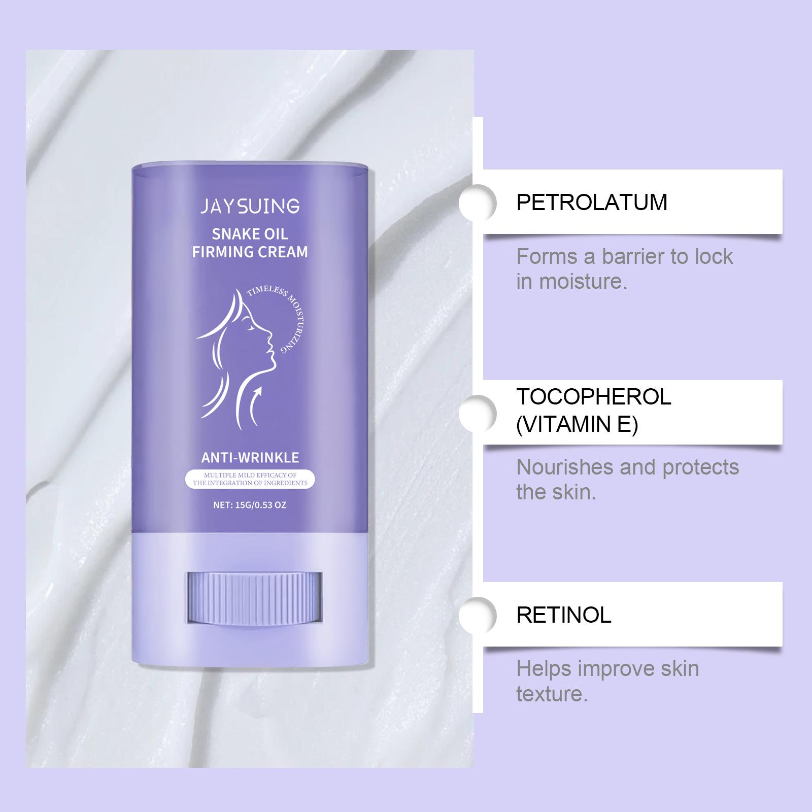 Neck Care Essence Stick 15g, Gentle Moisturizing Hydrating Firming Softening Neck Contour Daily Skincare, Nourishing Skin Maintenance