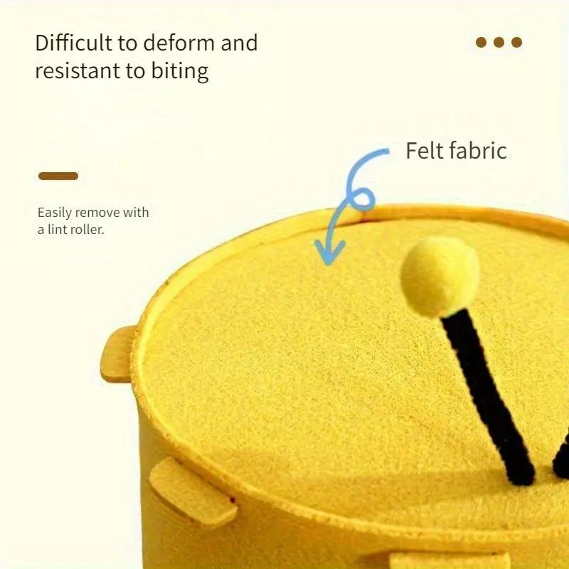 Small Hamster Hideout House, Universal Warm Nest, Breathable and Washable, Suitable for Honey Bag, Golden Bear, Guinea Pig, Bunny