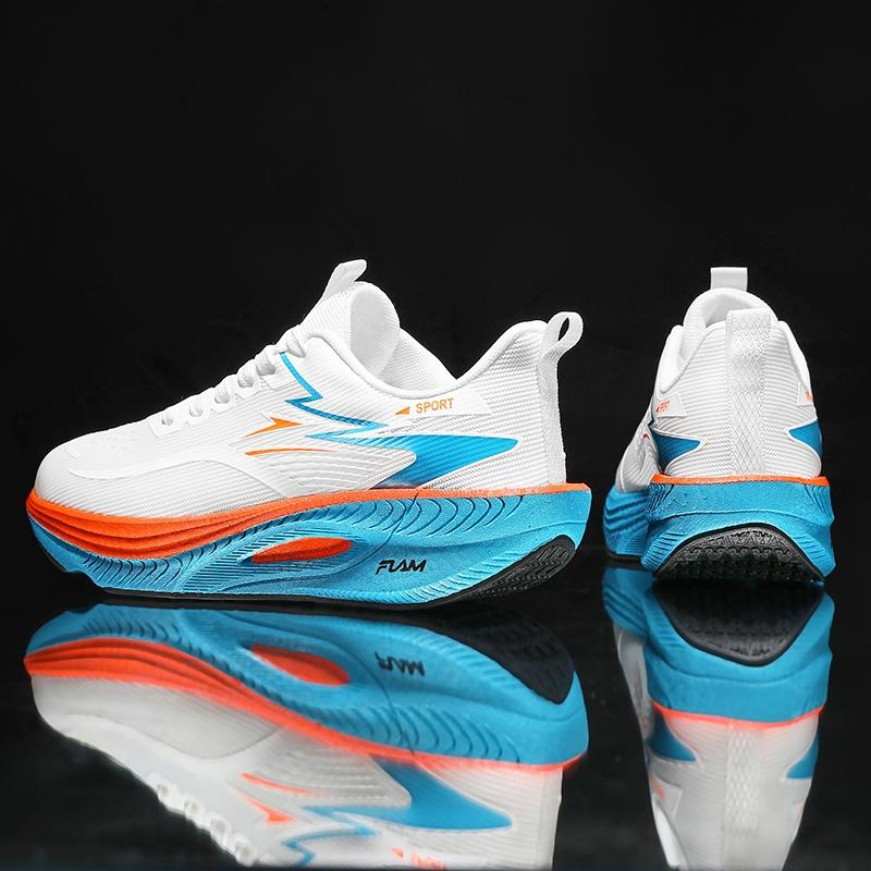 2026 Spring New Couple Running Shoes, Sporty Running Shoes, Lightweight Breathable Mesh Sport Sneakers, Comfortable Textile Casual Shoes for Men and Women