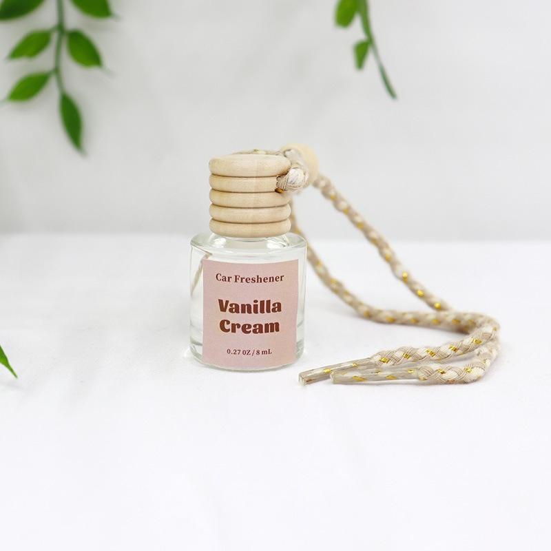 Car Air Freshener Hanging Diffuser, Car Interior Diffusers, Liquid Fragrance Freshener for Cars & Vehicles, Long-Lasting Scent Eliminator, Christmas Gift