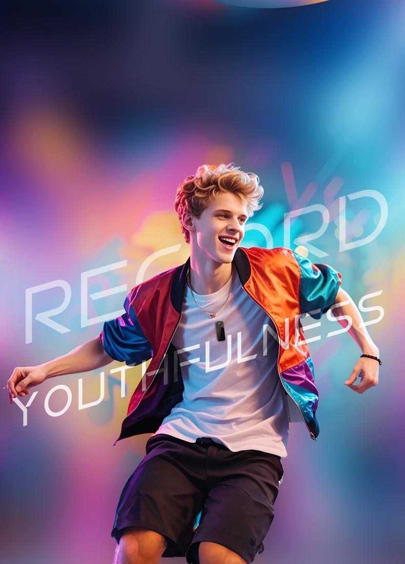 WIXUN-1080P mini magnetic thumb sports camera, 180 ° rotating camera, 1.47-inch IPS high-definition display screen, equipped with 16GB TF card, suitable for daily photography/videography, outdoor activities, law enforcement scenes