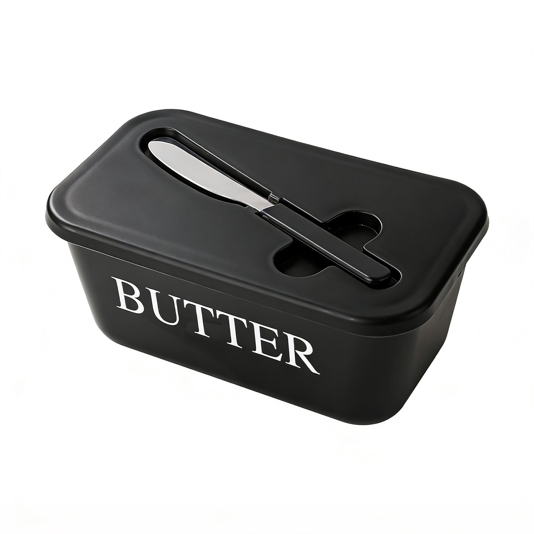 Butter Dish Set with Lid, Leak-Proof Seal, Leakproof Container, Freezer-Safe, Easy-Clean Surface, Ideal for Kitchen Baking or Gifting, Perfect for Home, Weddings, Camping, and Outdoor Activities, Great Gift for Thanksgiving and Christmas
