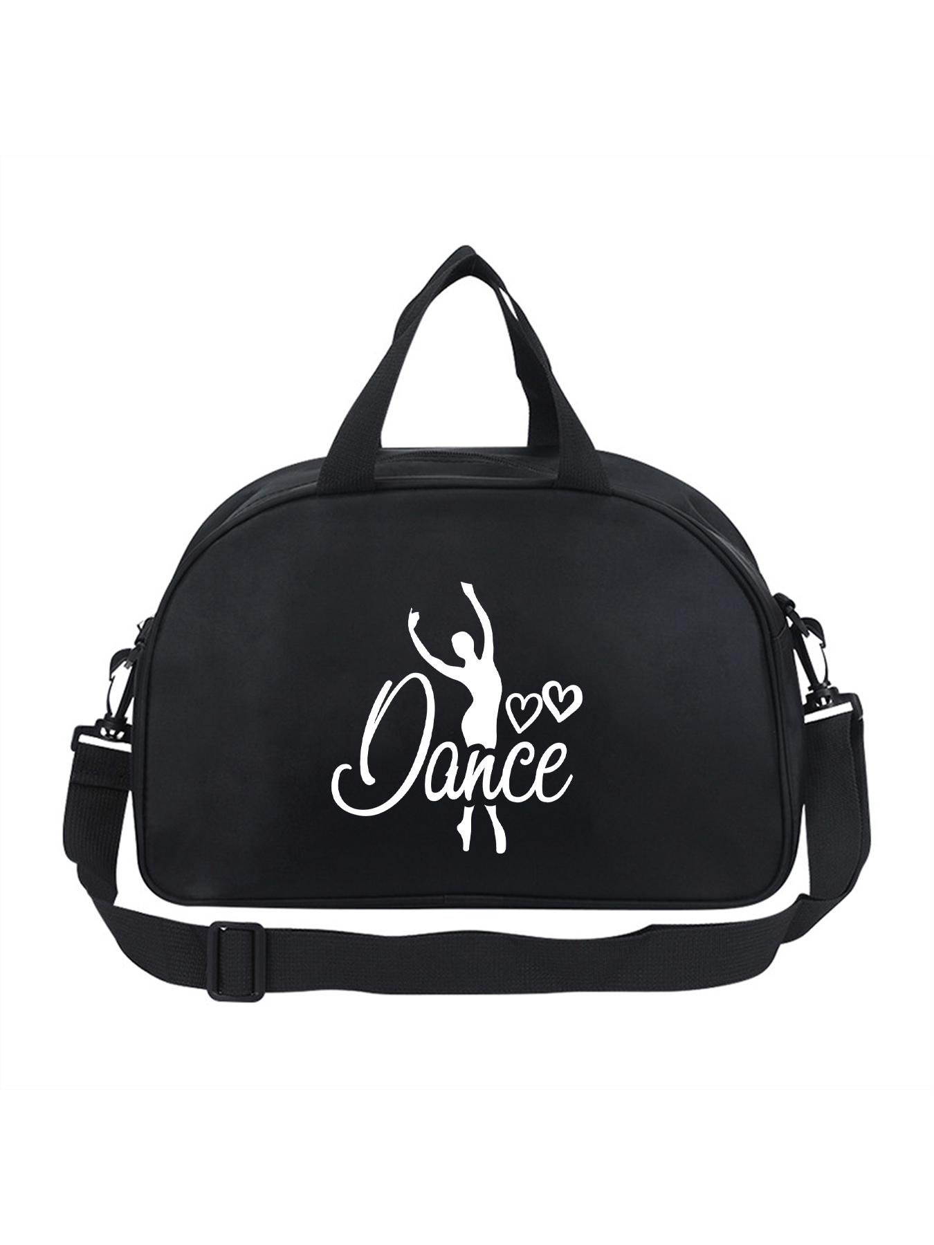 Dance Dance Bag Handbag Crossbody Two-In-One Large Capacity, Dedicated Dance Student Bag, Yoga Fitness Travel Bag