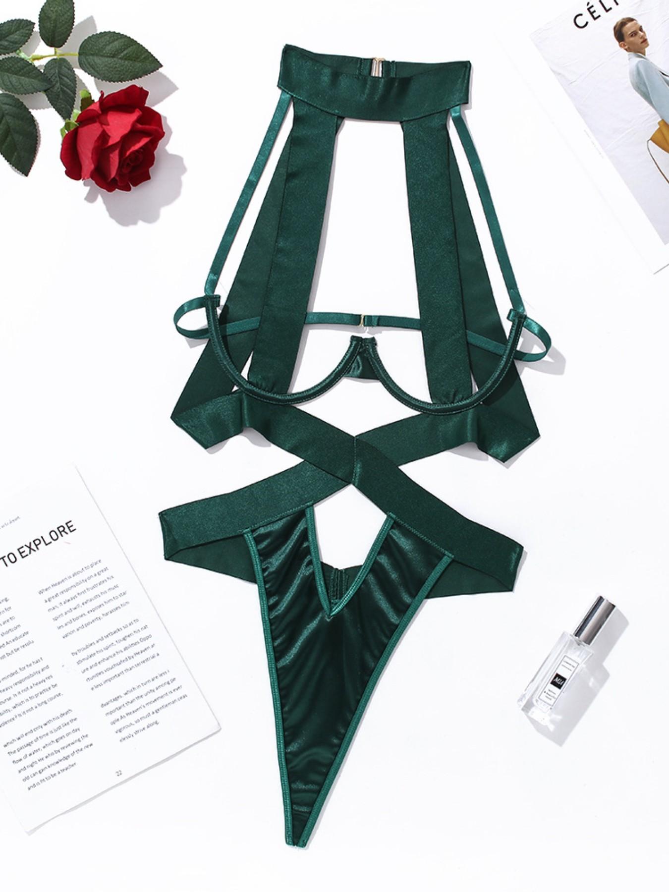 Multicolor Satin Tie-Back Cut-Out Push-Up Backless One-Piece Dress, Elegant Evening Wear, Sexy Bodycon Design, Perfect for Parties