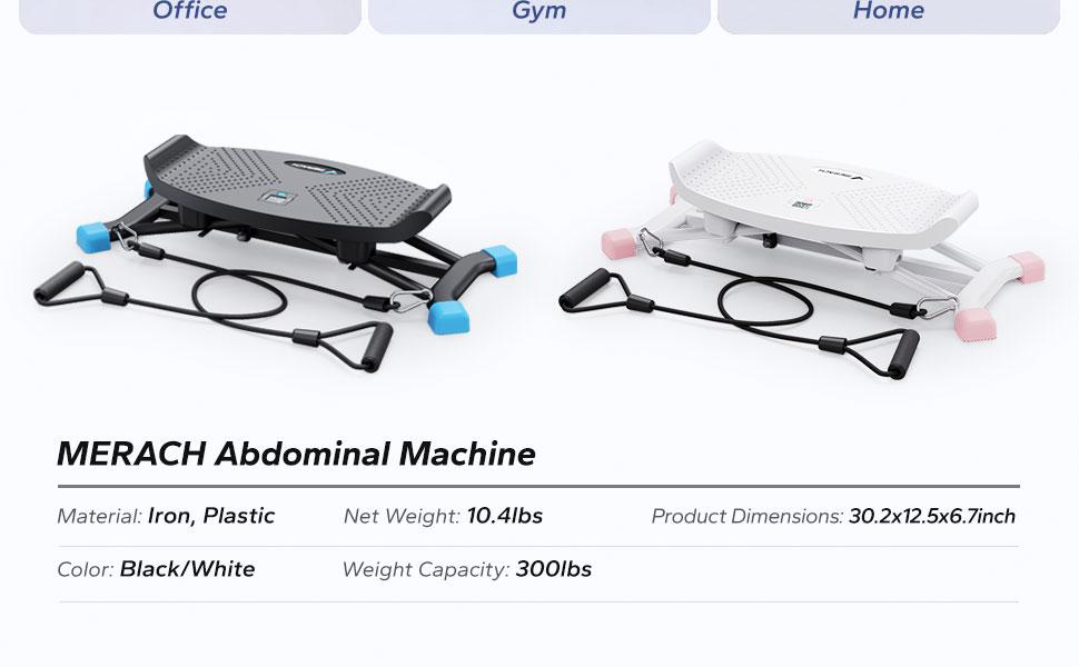 MERACH Ski Machine Ski Simulator Training Machine, Leg Exercise Low Impact Plyometric Training Fun Cardio Trainer Full Body Aerobic Exercise Equipment