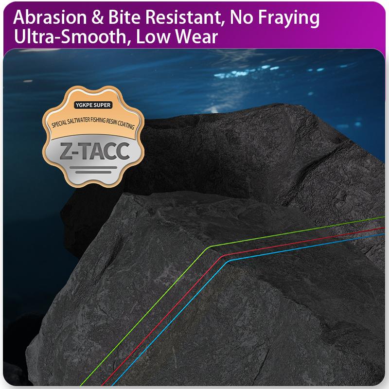 PE braided fishing line, continuous spool, 100 meters per spool. The entire roll consists of up to 12 connected 100 meter scrolls. There are various combinations of quantities to choose from. This is an 8-strand PE braided fishing line.