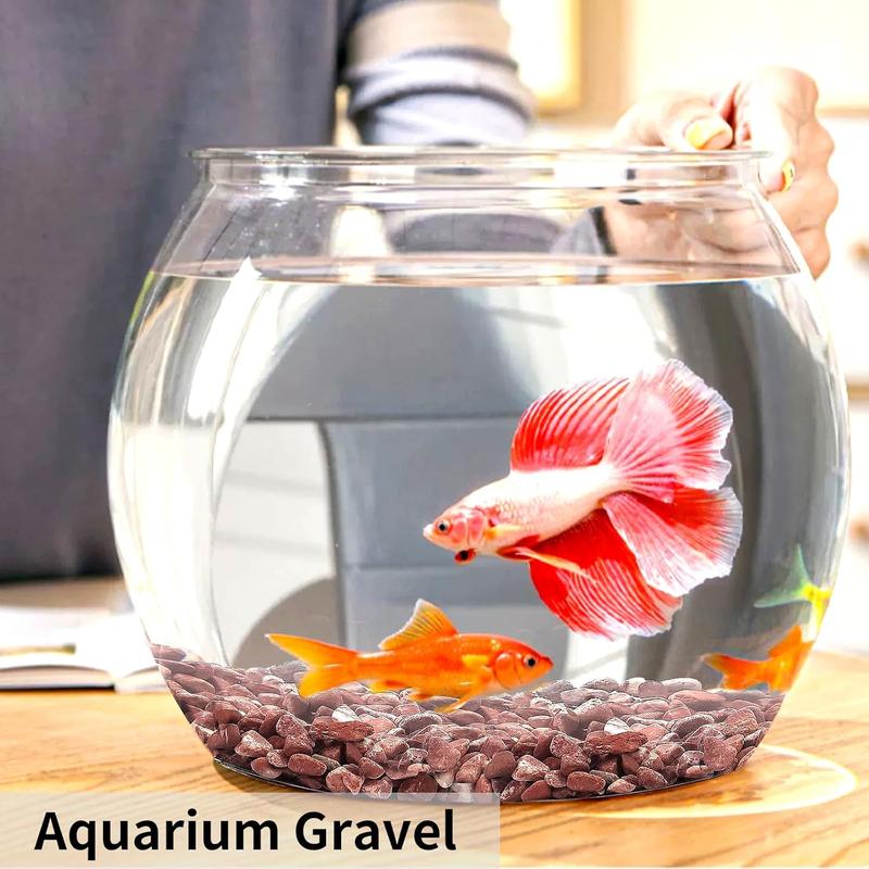 2 lbs Pea Gravel - 3/8 Inch Small Pebbles Rocks for Indoor Plants, Succulents, Cactus, Fish Tank, Terrarium, Landscaping and Decorative Stones(32 oz, 6-9 mm)