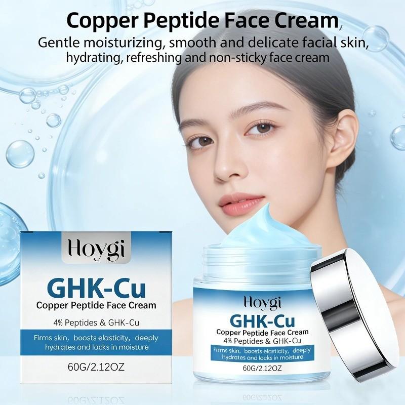 4 % Ghk-Cu Copper Peptide Cream Copper Peptide Face Cream Boost Elasticity Strengthen Skin Barrier Nourishing Firming Hydrating Moisturizing Skin Care