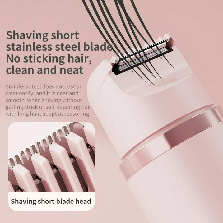 TazTir Bikini Trimmer for Women Rechargeable Lithium Battery USB Charging Multi-functional Bikini & Facial Trimmer Ideal for Arms Thighs & Full Body Perfect New Year's Gift